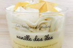Bougie de Malou vanille